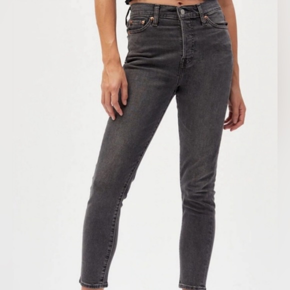 Levi's Wedgie Fit High Rise Skinny Jeans Pre-owned - Picture 2 of 10